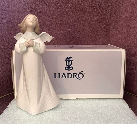 Lladró Porcelain Angels Wish Figurine Plegaria Porcelain | Etsy