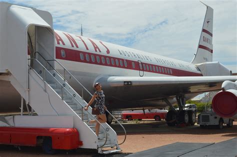 Qantas Boeing 707, Longreach, Qld - wild and free