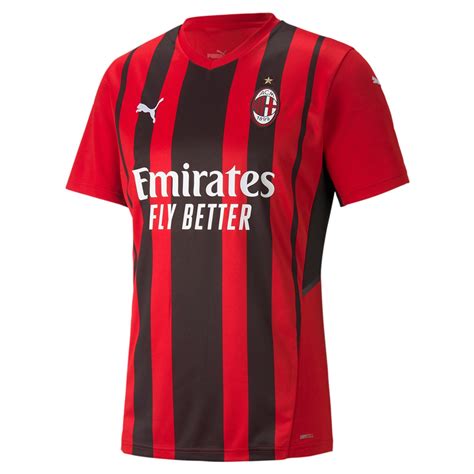 AC Milan 21/22 Home Jersey - SideJersey