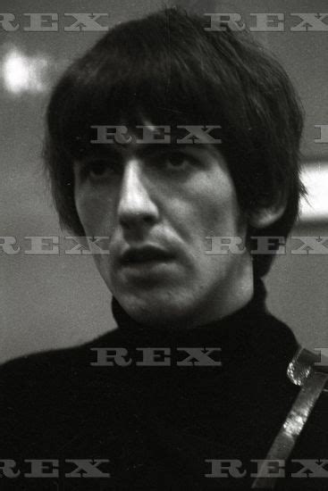 : George Harrison, Abbey Road Studios. (1964)...