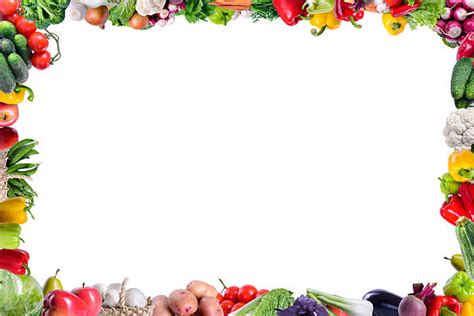 Vegetable Borders Stock Photos, Pictures & Royalty-Free Images - iStock