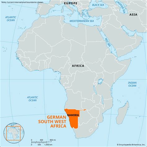 German South West Africa | Colonial Rule, League of Nations, Namibia, & Map | Britannica