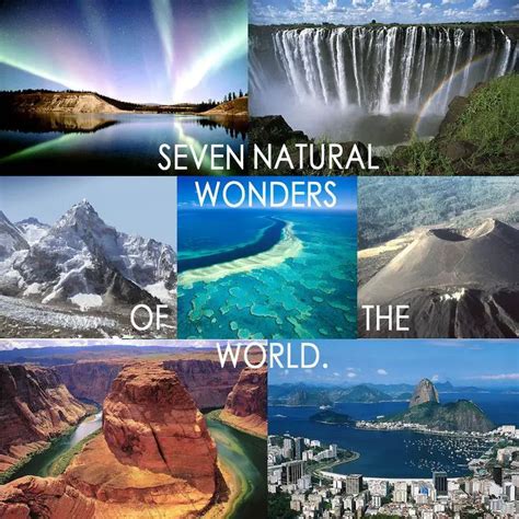 Top 7 Natural Wonders of the World - Procaffenation