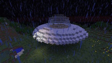 An UFO Minecraft Map