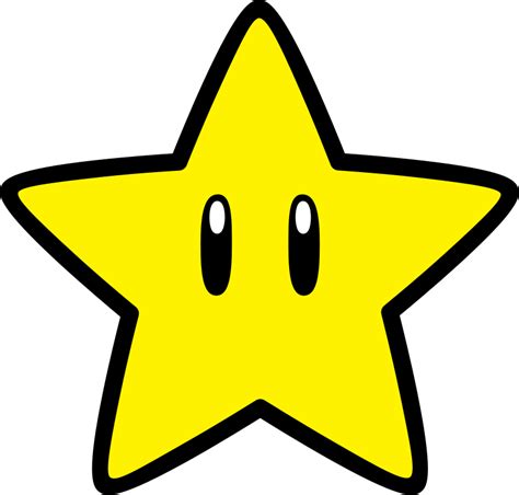 Mario Star Png - PNG Image Collection