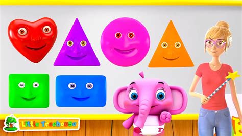 Colors Song | Shapes | Numbers | ABC Alphabet | Learning Videos & Kindergarten Songs for Kids ...