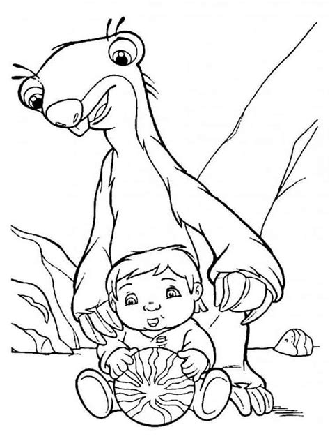 Ice Age coloring pages