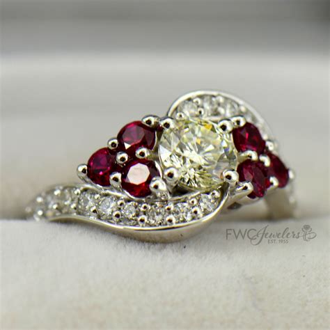 Diamond Ruby Dream Ring