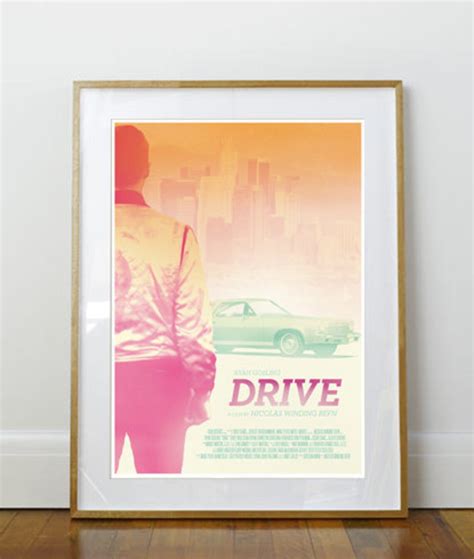 Drive Poster // Ryan Gosling // Movie Print // Home Decor // 11 X 17 // A3 // RIBBA 290 X 390mm ...