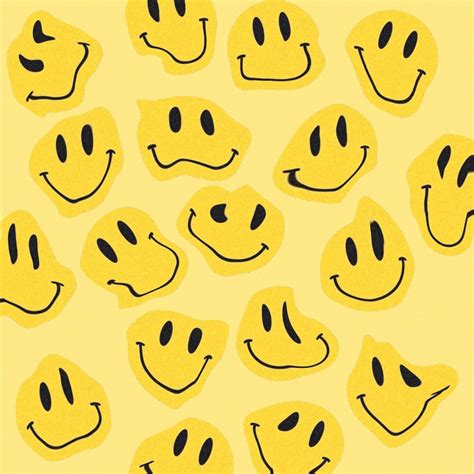 Pastel Wallpaper Smile Faces