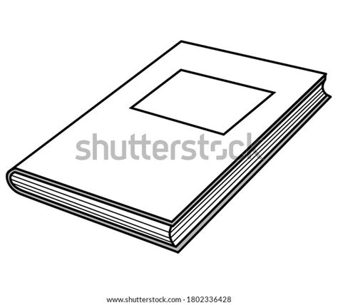 White Book Vector Illustrationisolated On White Stock Vector (Royalty Free) 1802336428 ...