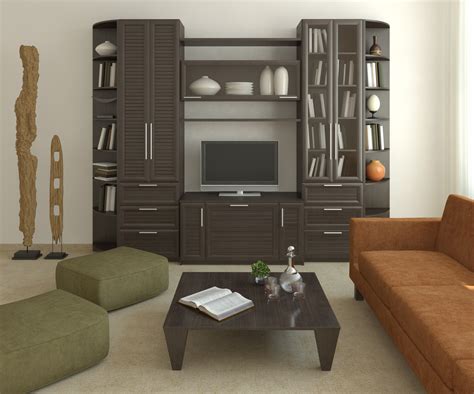 Modern Furniture: Modern living room cabinets designs.