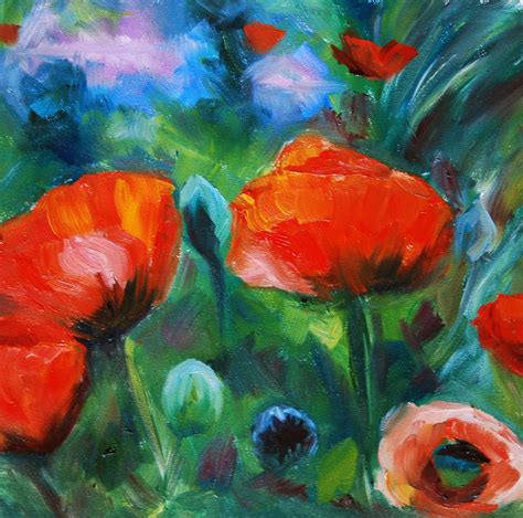 Kristen Reitz-Green: Impressionist Flower Paintings Galore!