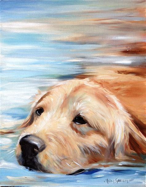 DAILY PAINTERS MARKETPLACE: Golden Retriever Art!