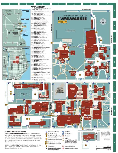 Uw Milwaukee Campus Map – Verjaardag Vrouw 2020