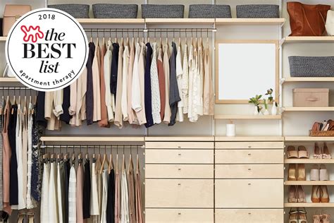 The Best Closet Systems To Organize Your Wardrobe | Apartment Therapy