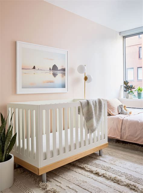 Millennial Pink Nursery Tour - Plants For Children's Rooms | Nursery paint colors, Nursery ...