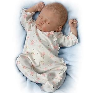 Amazon.com: Ashton Drake Sophia Lifelike Baby Doll 19": Toys & Games