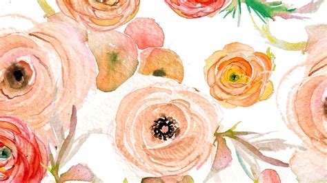 Watercolor Flowers Wallpaper (51+ images)