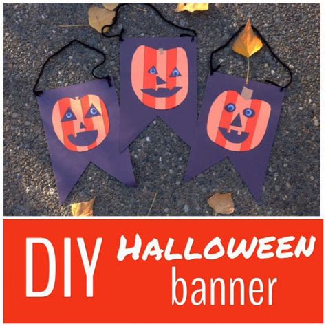 DIY: Halloween Banner - My Family Stuff