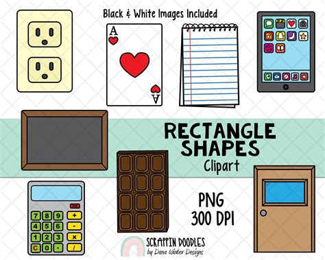 Rectangle Objects Pictures Clipart