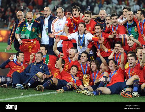 Spain world cup 2010 match hi-res stock photography and images - Alamy