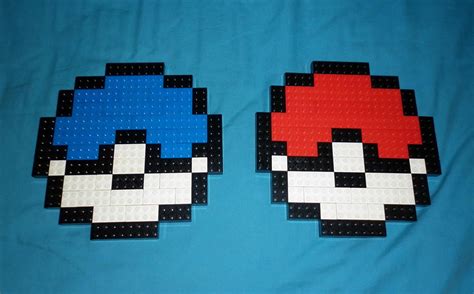 LEGO: Pokeballs by Meufer on deviantART