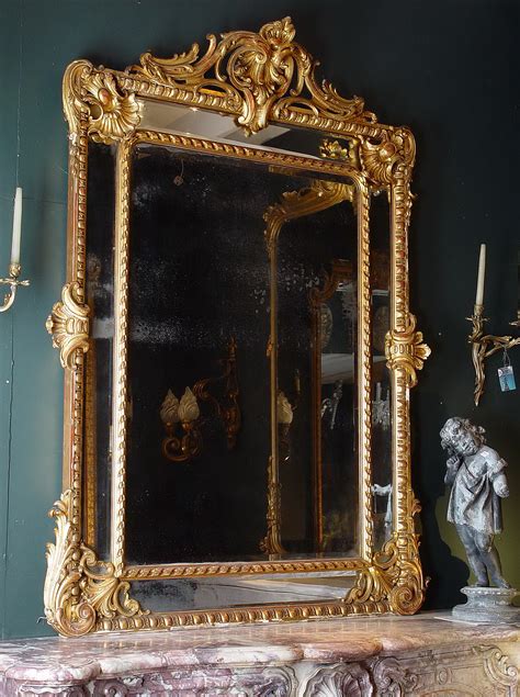 Large Antique Gold Mirror | Home Design Ideas