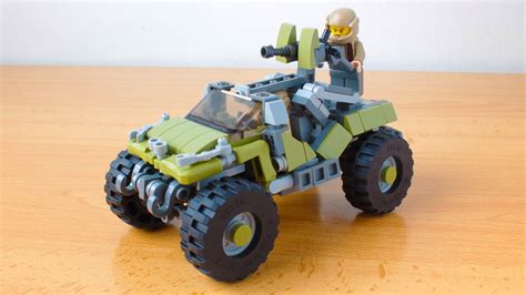 Lego Warthog from Halo MOC | Lego halo, Lego creative, Cool lego creations