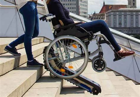 Stair Climber for Wheelchair Users | Self Health Care