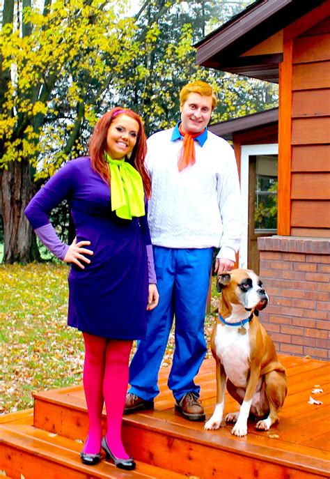 DIY Halloween Costume: Fred, Daphne, Scooby