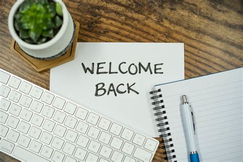 Welcome Back to Work | This photo of a sign saying 'Welcome … | Flickr