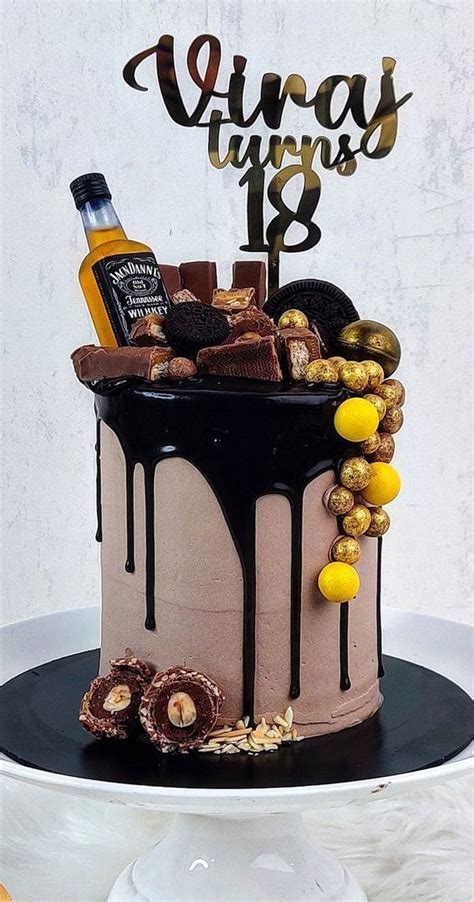 18th Birthday Cake Ideas for a Memorable Celebration : Towering chocolate creation