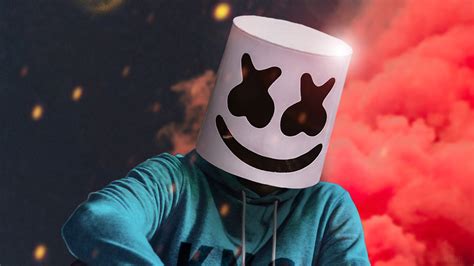 DJ, Marshmello, Mask, Celebrity 4k HD Wallpaper