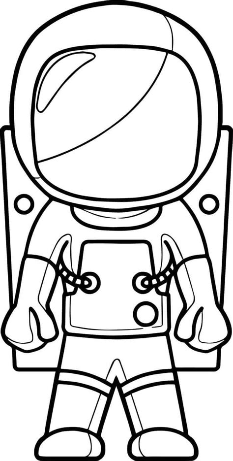 Free Printable Astronaut Coloring Pages For Adults - CaleilDickerson