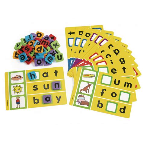 Excellerations Early Language, Phonics Spelling Game, Kids Educational Toy, Ages 3 Years and Up ...