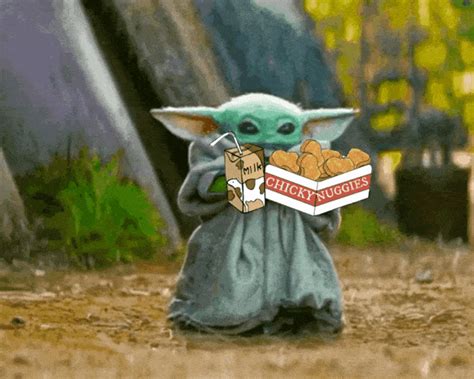 Baby Yoda Gif - IceGif