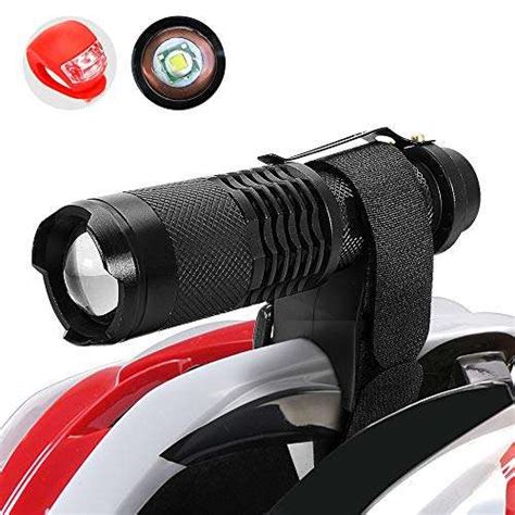 Maketheone Bike Bicycle Front Light Headlight-Taillight Combination Rechargeable Cycle Helmet ...