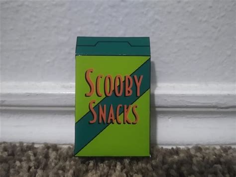 Scooby Snacks Box Cartoon