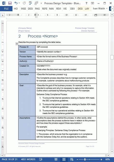 Streamline Your Business with Process Design Templates