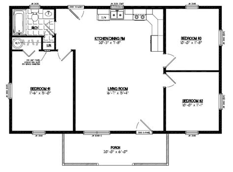 30X40 Pole Barn Floor Plans - floorplans.click