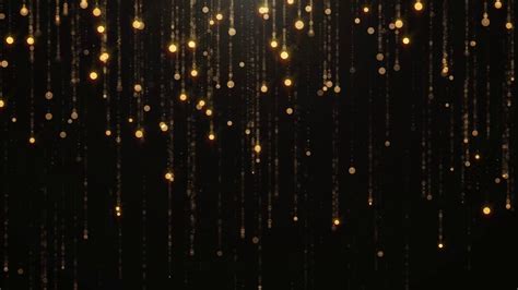 PixLith - Black Background With Gold Glitter