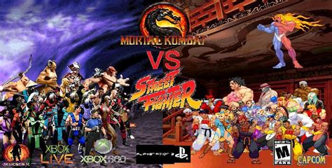 Street fighter vs Mortal Kombat | Street Fighter Amino