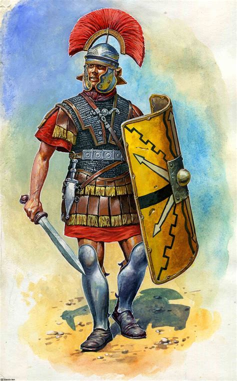 Roman centurion- by Александр Ежов | Roman centurion, Ancient rome, Ancient warfare