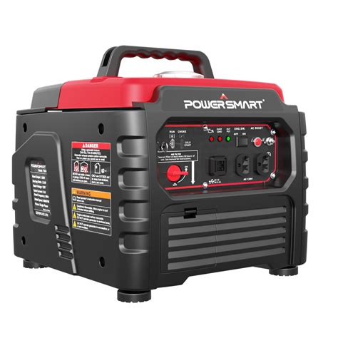 PowerSmart 1500 Watt Portable Gas Power Generator for Outdoor Camping and Home Use, Inverter ...