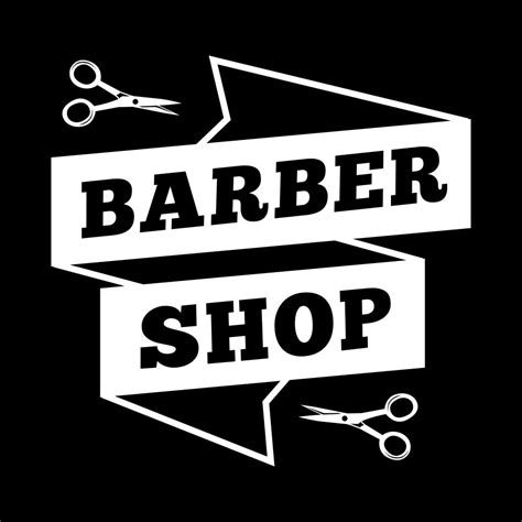 Vintage Barber Shop Logo PNG & EPS - Master Bundles