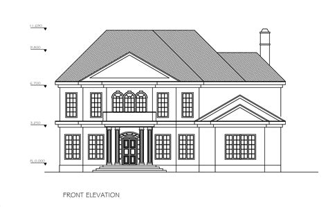 House Plan Elevation Drawings - Image to u