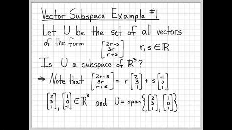 Subspace definition linear algebra in english - retiwatcher