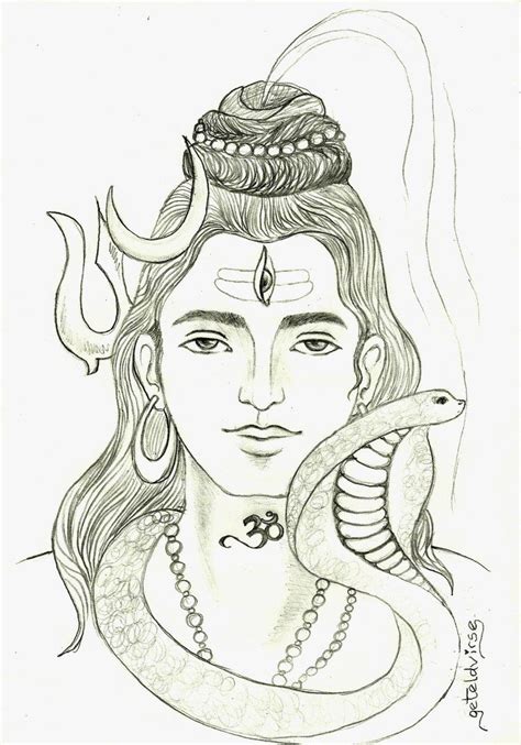 Pencil Drawing Lord Shiva Sketch Drawings Pencil Drawings | Images and Photos finder