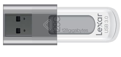 This sleek Lexar 128GB flash drive can be yours from only $20 (Reg. $30)